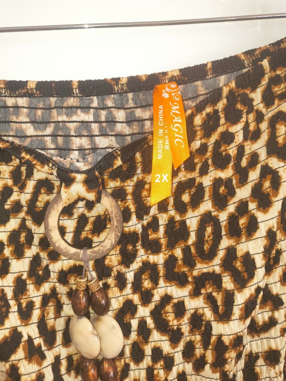 Magic Animal Print Slacks - Picture 3 of 3